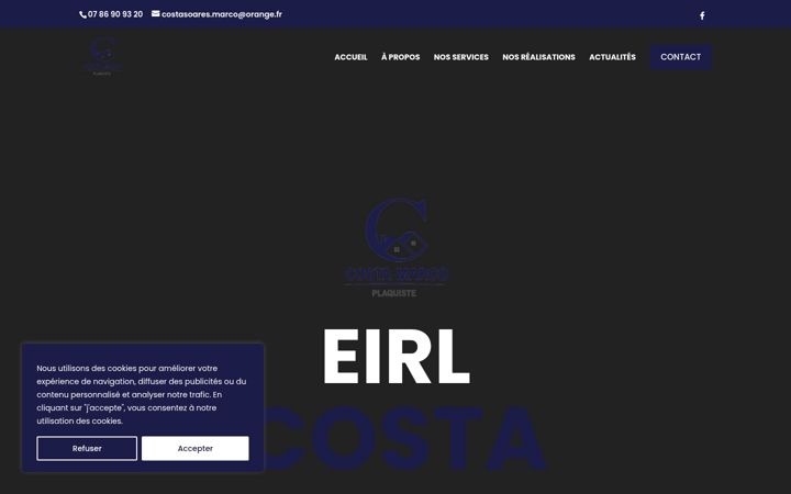 Captură de ecran a costamarco-plaquiste.fr