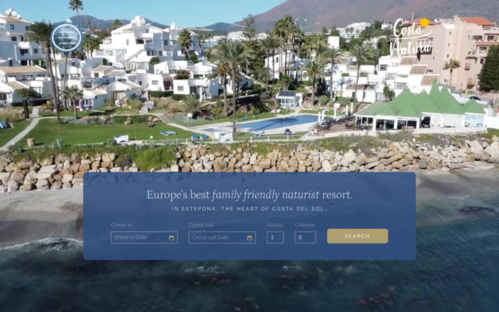 Screenshot of costanatura.com