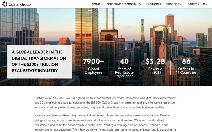 Screenshot of costargroup.com