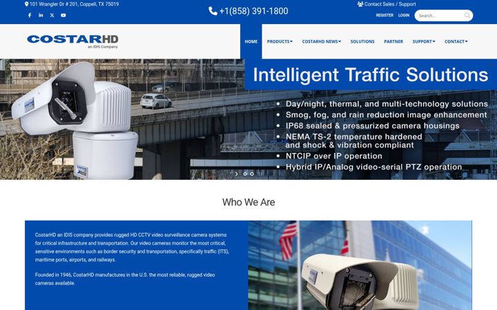 Screenshot of costarhd.com