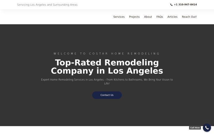 Screenshot of costarhomeremodeling.com