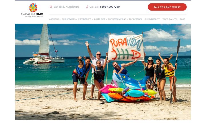 Screenshot of costaricadmc.com