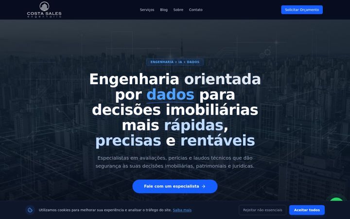 Screenshot of costasaleseng.com.br