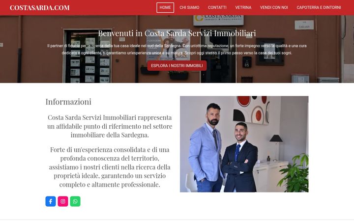 Screenshot of costasarda.com