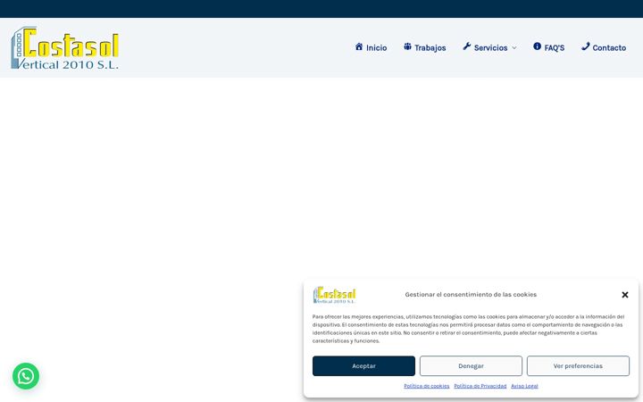 Screenshot of costasolvertical.com