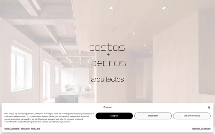 Screenshot of costaspedros.com