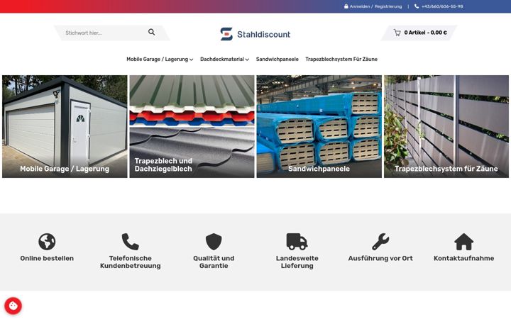 Screenshot of costeel.eu