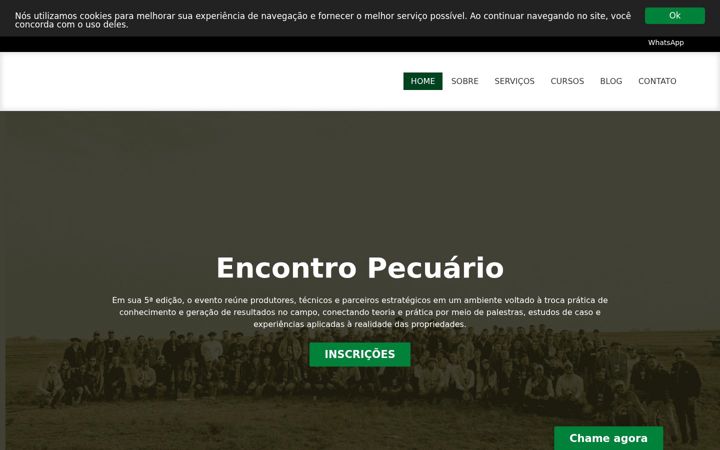 Screenshot of costeirapecuaria.com.br