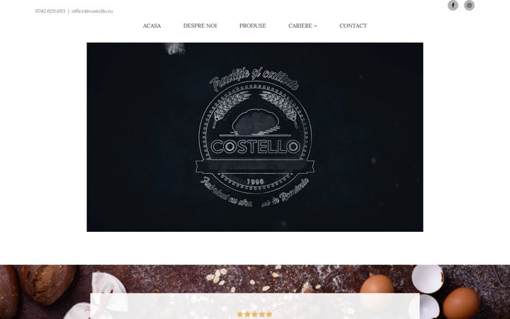 Screenshot of costello.ro