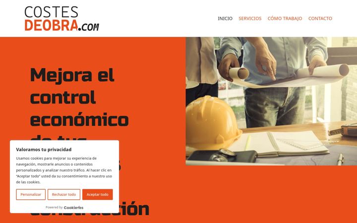 Screenshot of costesdeobra.com
