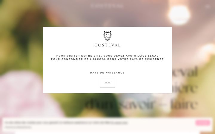 Screenshot of costeval.fr