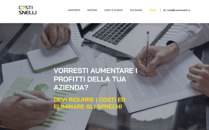 Screenshot of costisnelli.it