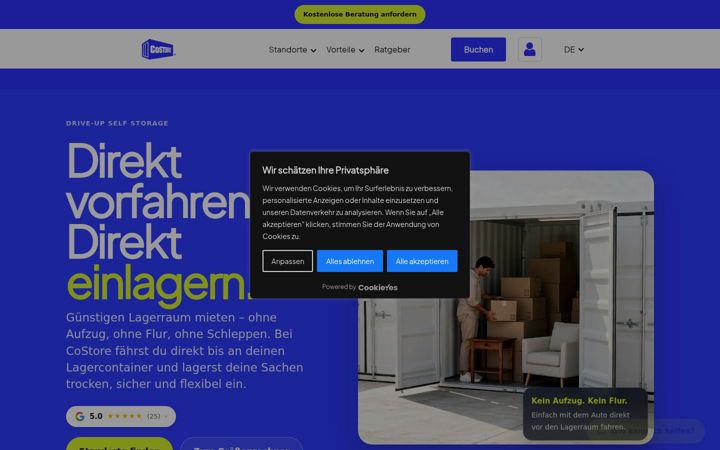 Screenshot of costore.de