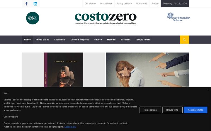 Posnetek zaslona costozero.it