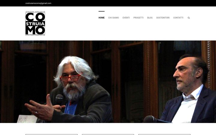 Screenshot of costruiamo.org
