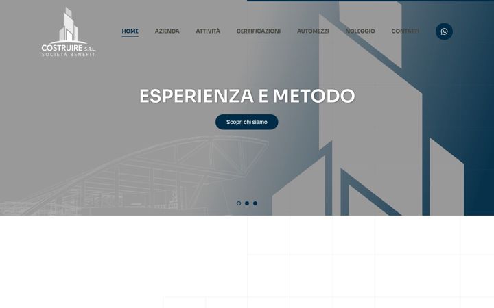 Posnetek zaslona costruire-srl.it