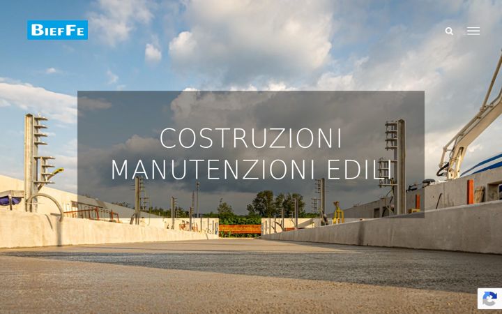 Posnetek zaslona costruzionibieffe.it