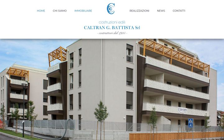 Posnetek zaslona costruzionicaltran.it