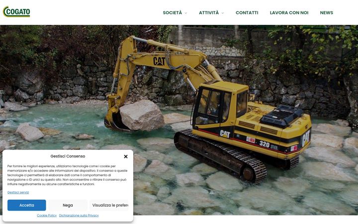 Posnetek zaslona costruzionicogato.it