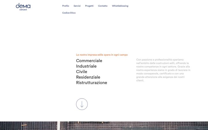 Captura de pantalla de costruzionidema.it