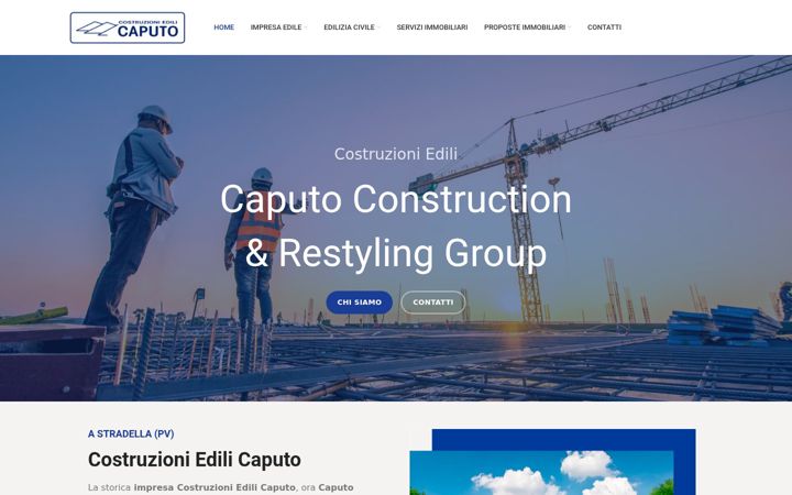 Screenshot van costruzioniedilicaputo.it