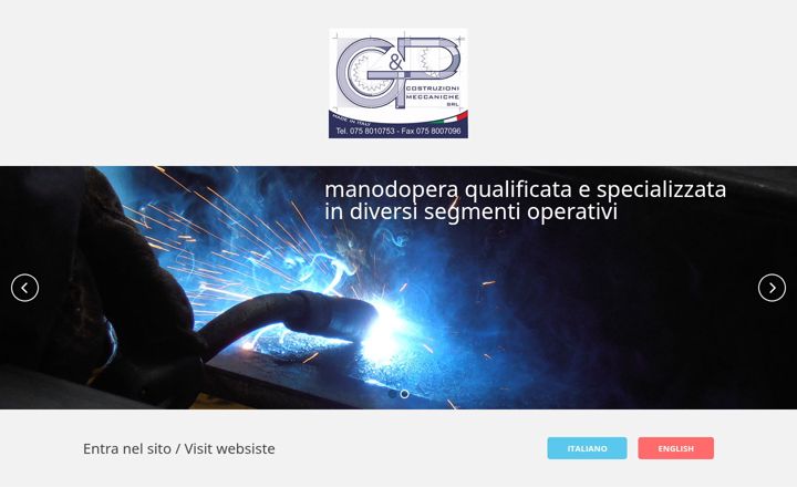 Posnetek zaslona costruzionigep.it
