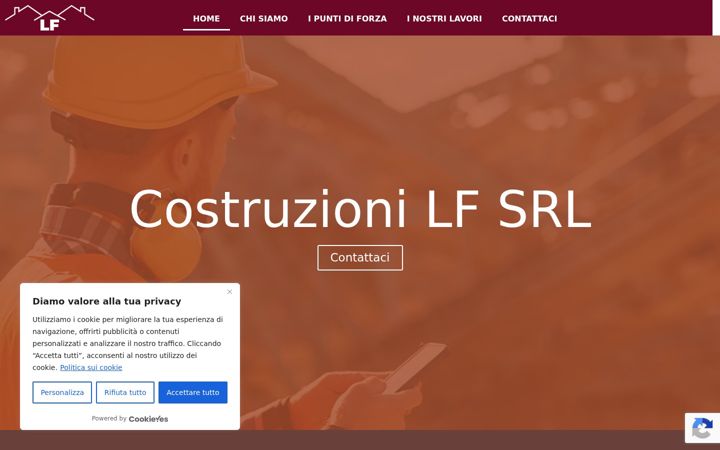 Posnetek zaslona costruzionilf.it