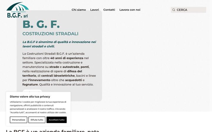 Posnetek zaslona costruzionistradalibgf.it