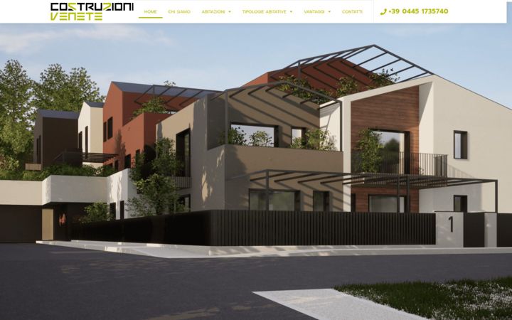 Screenshot of costruzionivenete.it