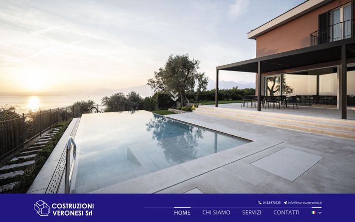 Screenshot of costruzioniveronesi.it