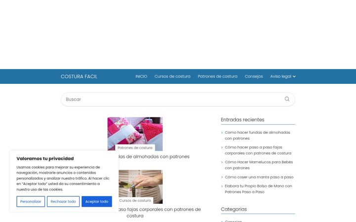 Screenshot of costuras.info