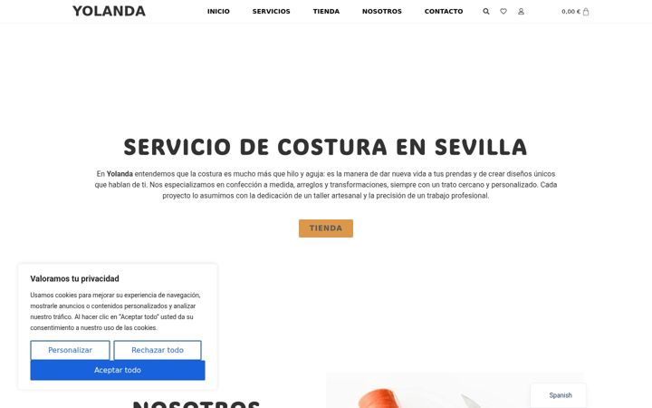 Screenshot of costurera-yolanda.es
