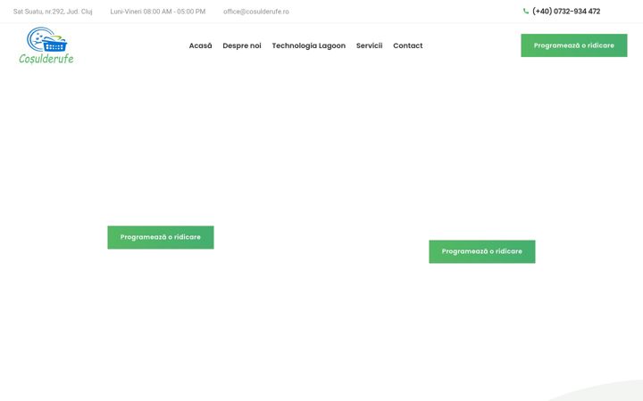Screenshot of cosulderufe.ro