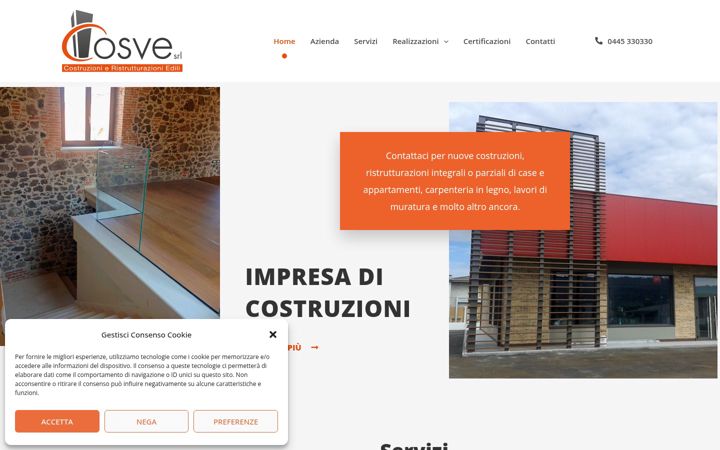 Posnetek zaslona cosvesrl.it