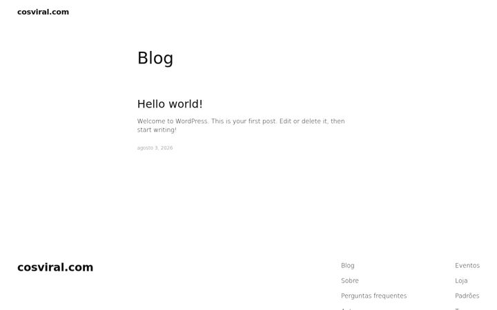 Screenshot of cosviral.com