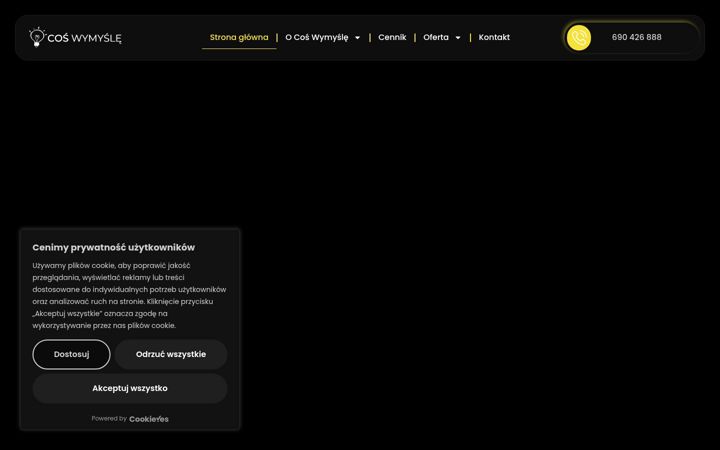 Screenshot of coswymysle.pl