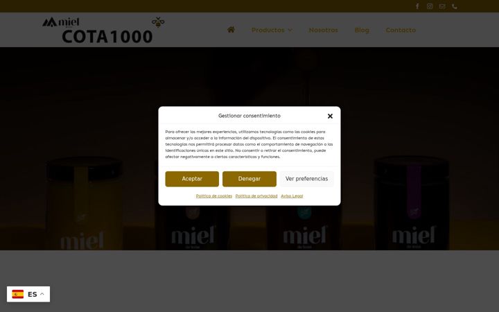Screenshot of cota1000.info