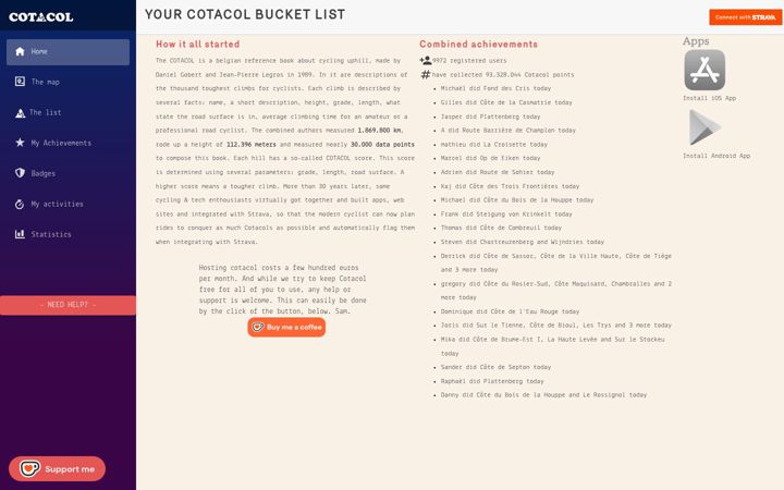 Screenshot of cotacol.cc