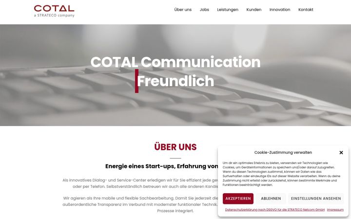 Screenshot of cotal.de