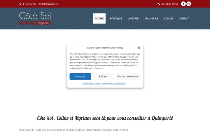 Captură de ecran a cote-soi.fr