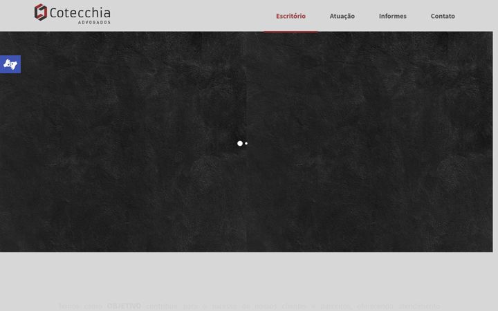 Snimka zaslona za cotecchia.com.br