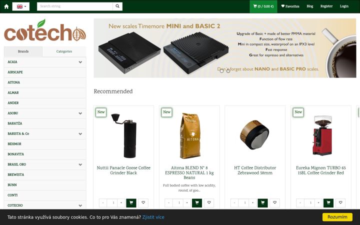 Screenshot of cotecho.com