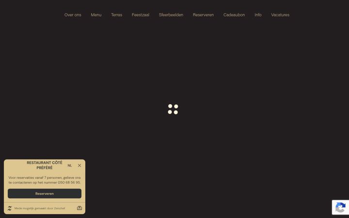 Screenshot of coteprefere.be