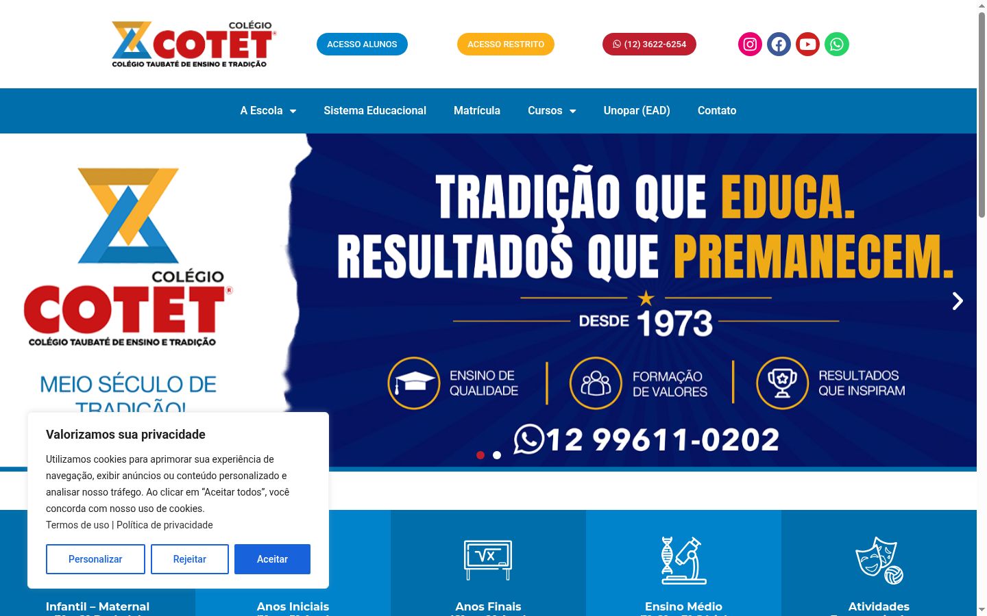 Sutikimo reklamjuostės, rodytos prieš bet kokią sąveiką, ekrano kopija