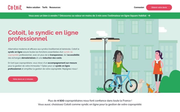 Screenshot of cotoit.fr