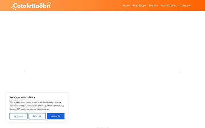 Screenshot of cotoletta8bit.it