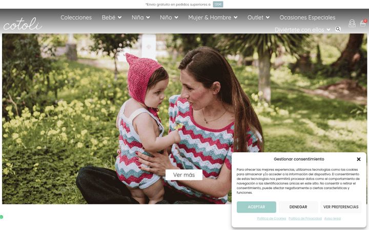 Screenshot of cotoli.es