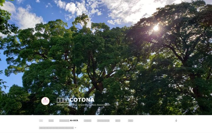 Ekrano kopija cotona.co.jp