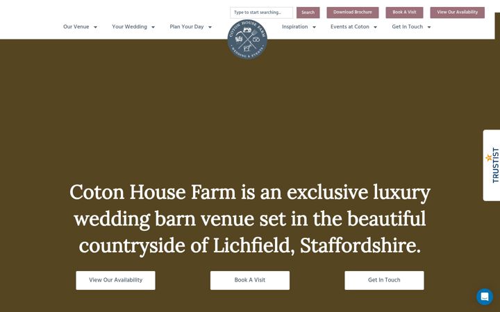 Screenshot of cotonhousefarm.com