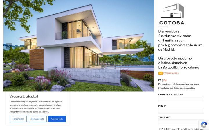 Screenshot of cotosa.es